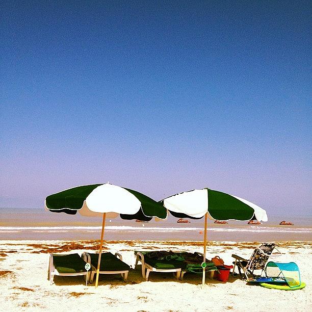Umbrella Photograph - #beach #instagood #kcigers #florida by Love Bird Photo