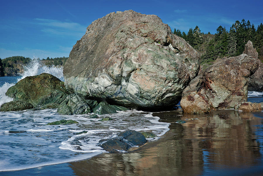 Beach Rock Photograph by Greg Nyquist - Pixels