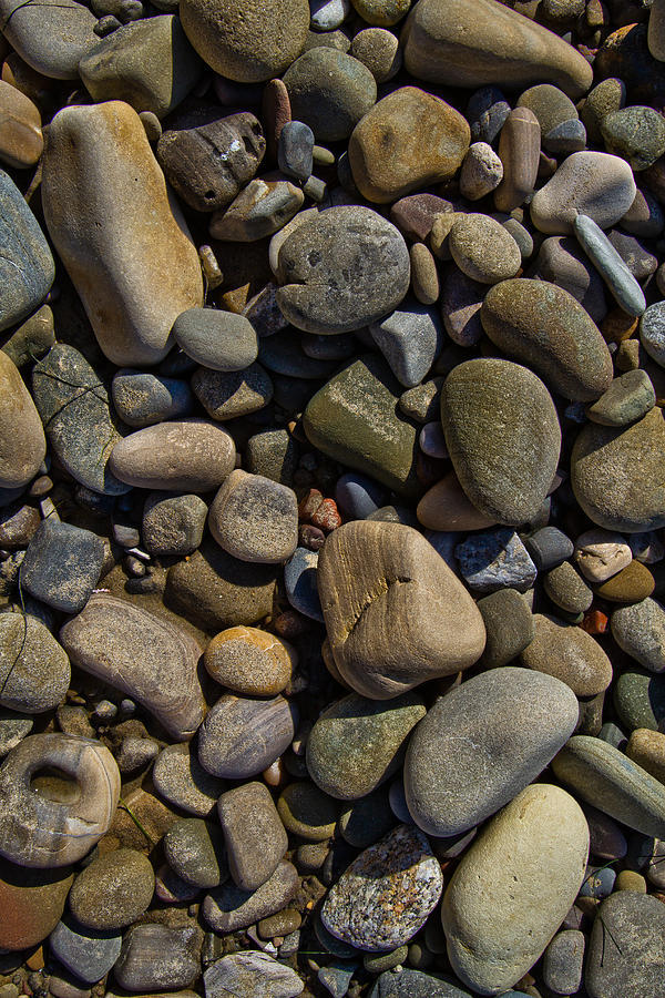 Beach Rocks Photograph by Roger Mullenhour