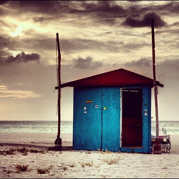 Travel Photograph - Beach Shack #travel #beauty #hdrmtg by Michael Loughran