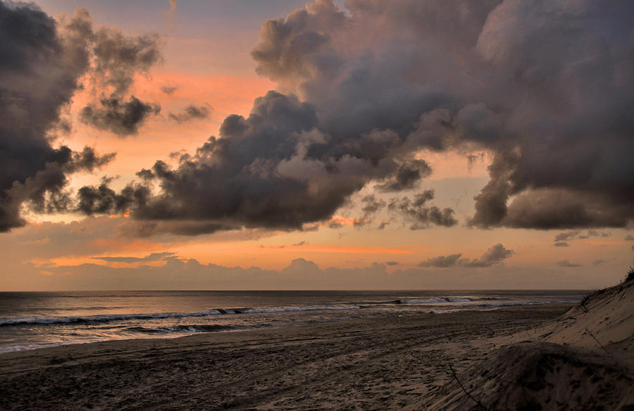 Beach Sunrise OBX - c0983d Photograph by Paul Lyndon Phillips - Fine ...