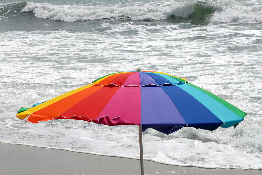 Beach Umbrella 53 Photograph by Joyce StJames