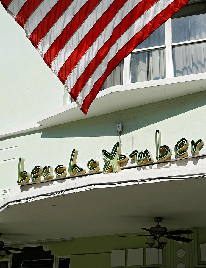 Beachcomber Hotel. Miami. FL. USA Photograph by Juan Carlos Ferro Duque