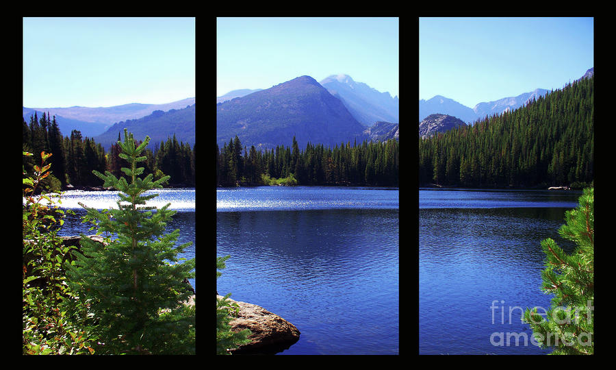 Bear Lake triptych Photograph by Terril Heilman