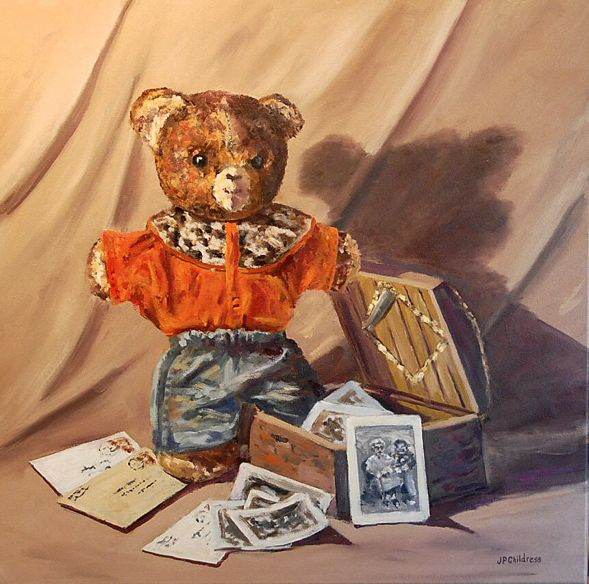 Bear Memories Painting by J P Childress
