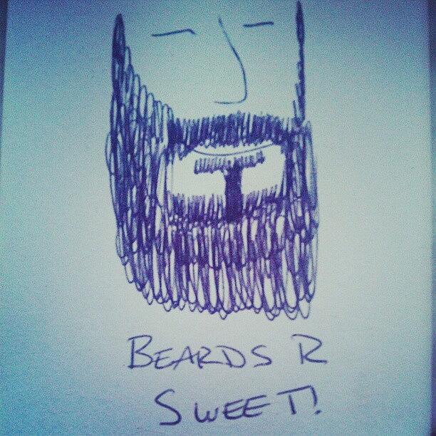 Beards Photograph - #beards Are Sweet! by Gary W Norman