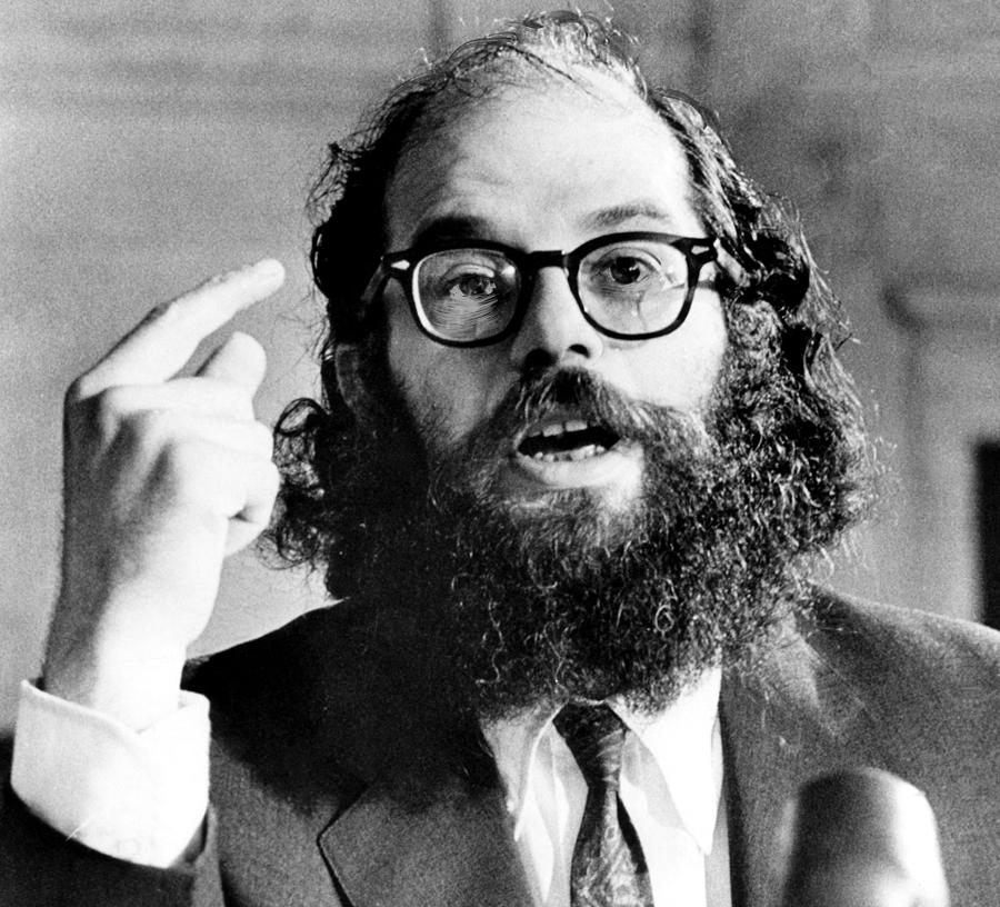 Beat Poet Allen Ginsberg, Testifies Photograph by Everett