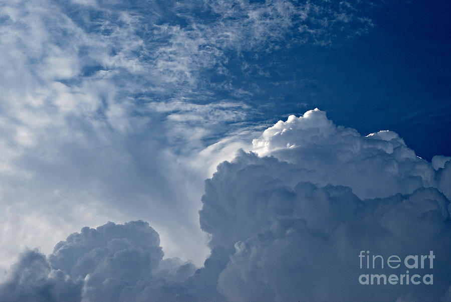 Beautiful Clouds  Photograph by Lila Fisher-Wenzel