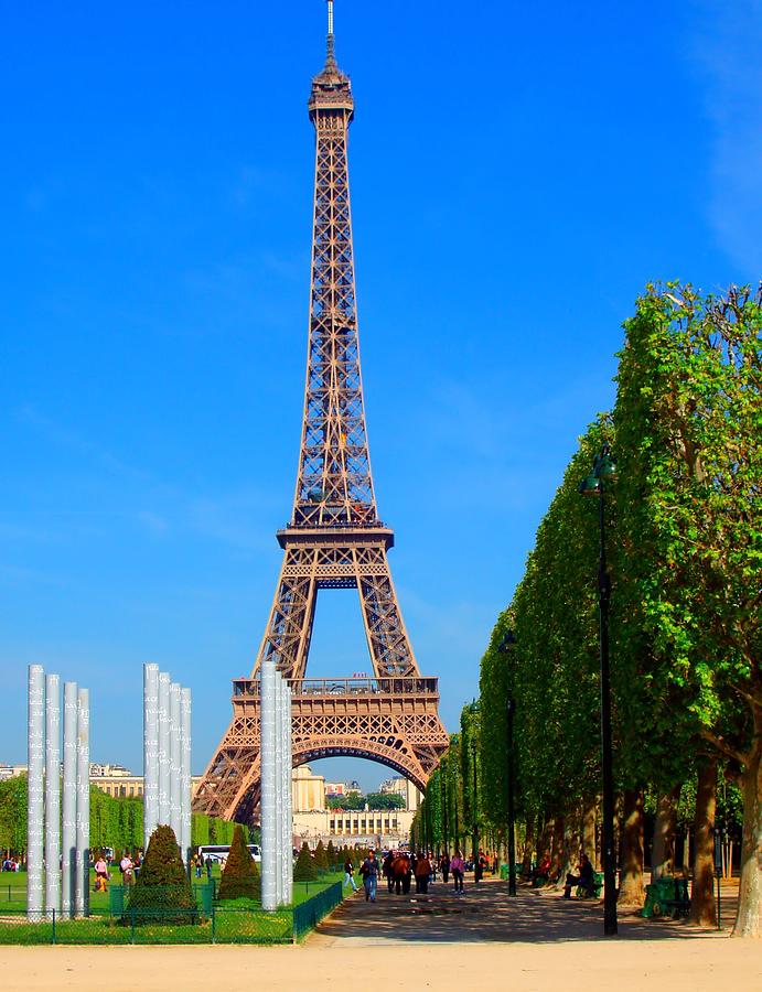 Beautiful Day in Paris Photograph by Jenny Hudson - Fine Art America