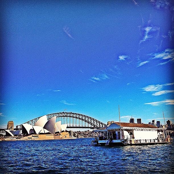Operahouse Photograph - Beautiful Day On The Harbour by Emily Hames