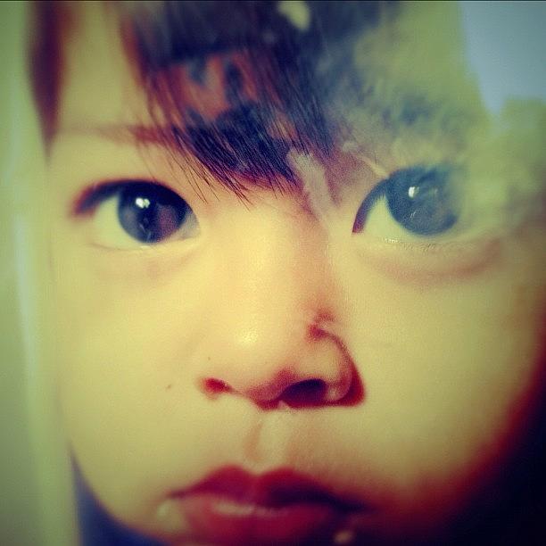 Instagram Photograph - Beautiful Eyes #eyemedia #kidstagram by Mystreetromance Harsanto