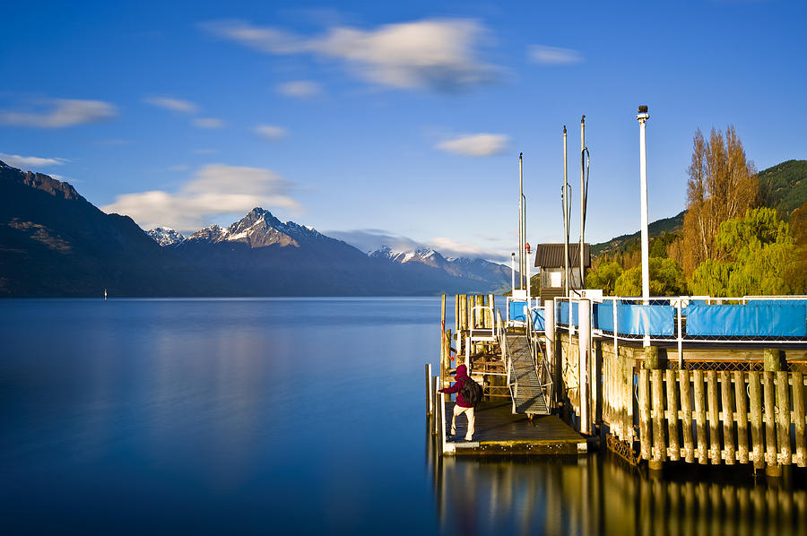 Beautiful Lake Wakatipu Photograph by Ng  Hock How