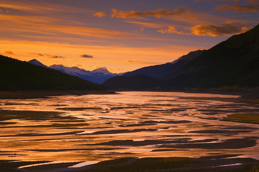 Inspirational Photograph - Beautiful Mountain Sunset by Carson Ganci