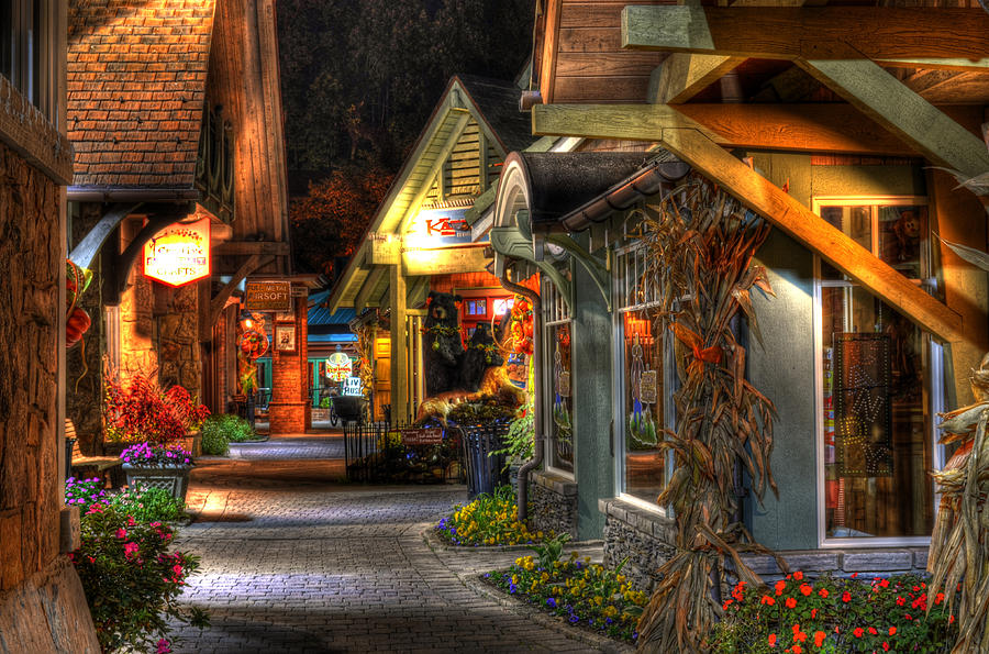 Mountain Photograph - Beautiful Shopping by Greg and Chrystal Mimbs