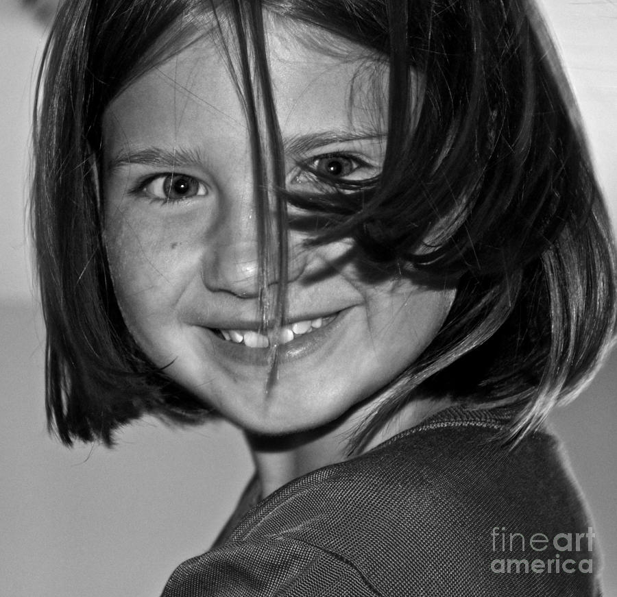 Girl Photograph - Beautifully Candid by Gwyn Newcombe