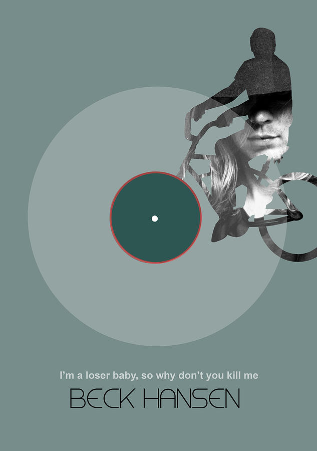 Music Digital Art - Beck Poster by Naxart Studio