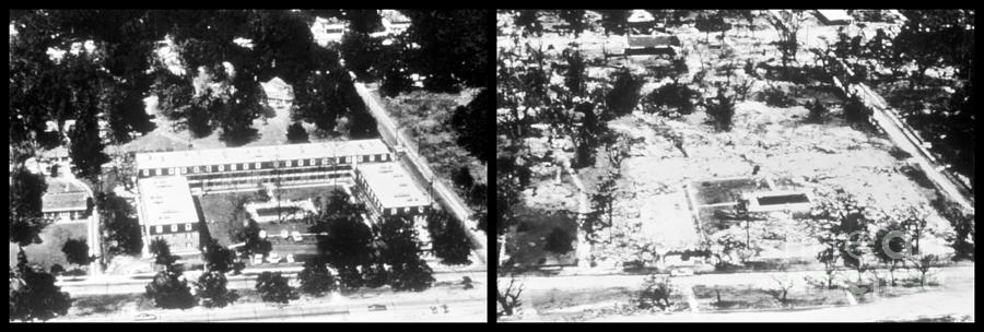 Before And After Hurricane Camille 1969 Photograph by Science Source