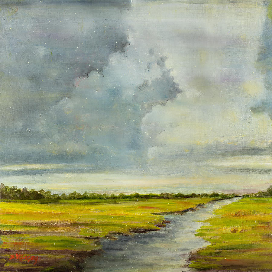 Landscape Painting - Before the Storm by Sheila Kinsey