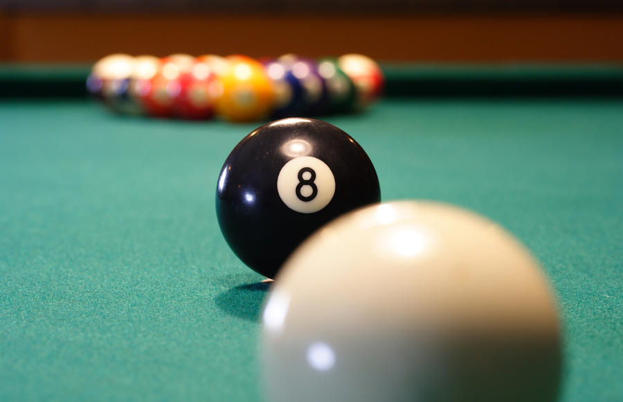Behind The 8 Ball Photograph