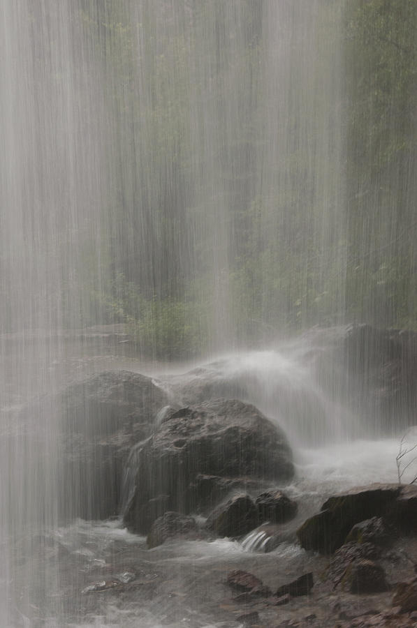 Behind the Fall Photograph by Jason Turuc - Fine Art America