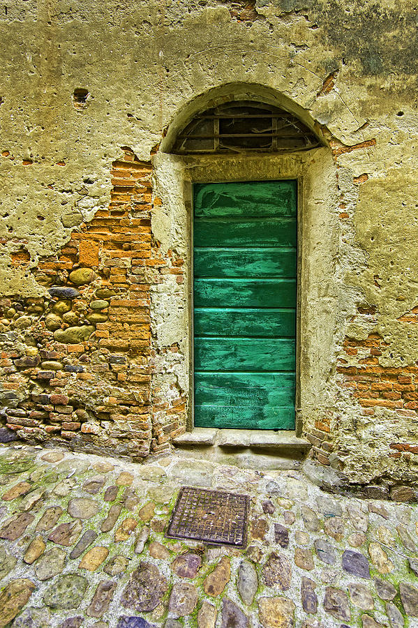 Behind the Green Door Photograph by Fred J Lord