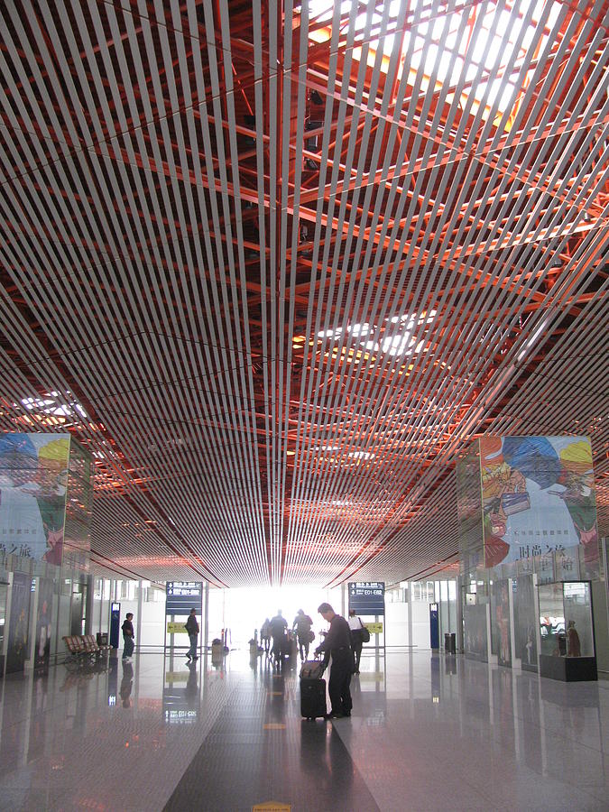 Beijing International Airport Photograph by Alfred Ng