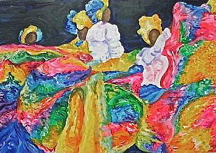 Belair Dancers Painting By Tonya Rowley - Fine Art America