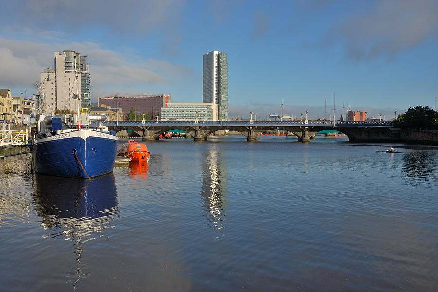 Belfast Waterfront Photograph by Steven Richman