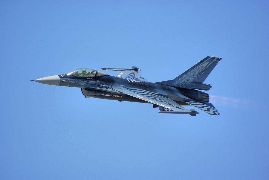 Belgian F-16AM Photograph by Tim Beach