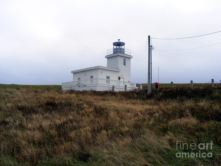 Lighthouse Photograph - Bell Island Lighthouse by Barbara A Griffin