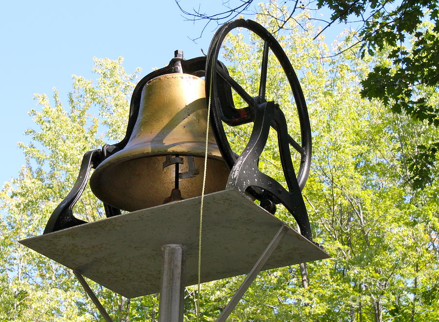 Bell with Pulley Photograph by Pamela Walrath