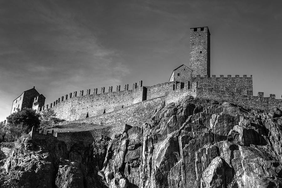 Castle Photograph - Bellinzona Switzerland Castelgrande by Joana Kruse