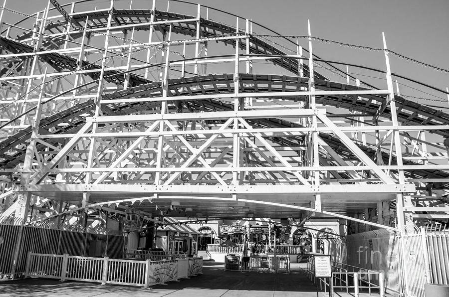 San Diego Photograph - Belmont Park Coaster by Baywest Imaging