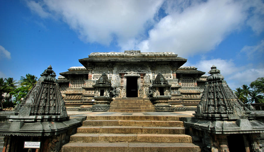 Temple Photograph - Belur Temple by Saira Ks