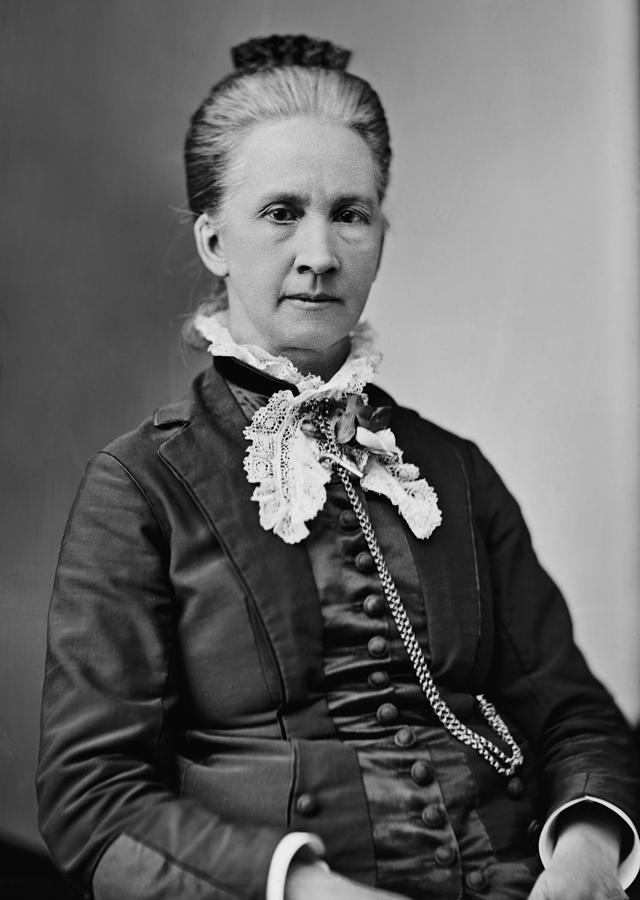 Belva Lockwood 1830-1917, Was A Lawyer Photograph By Everett - Fine Art ...