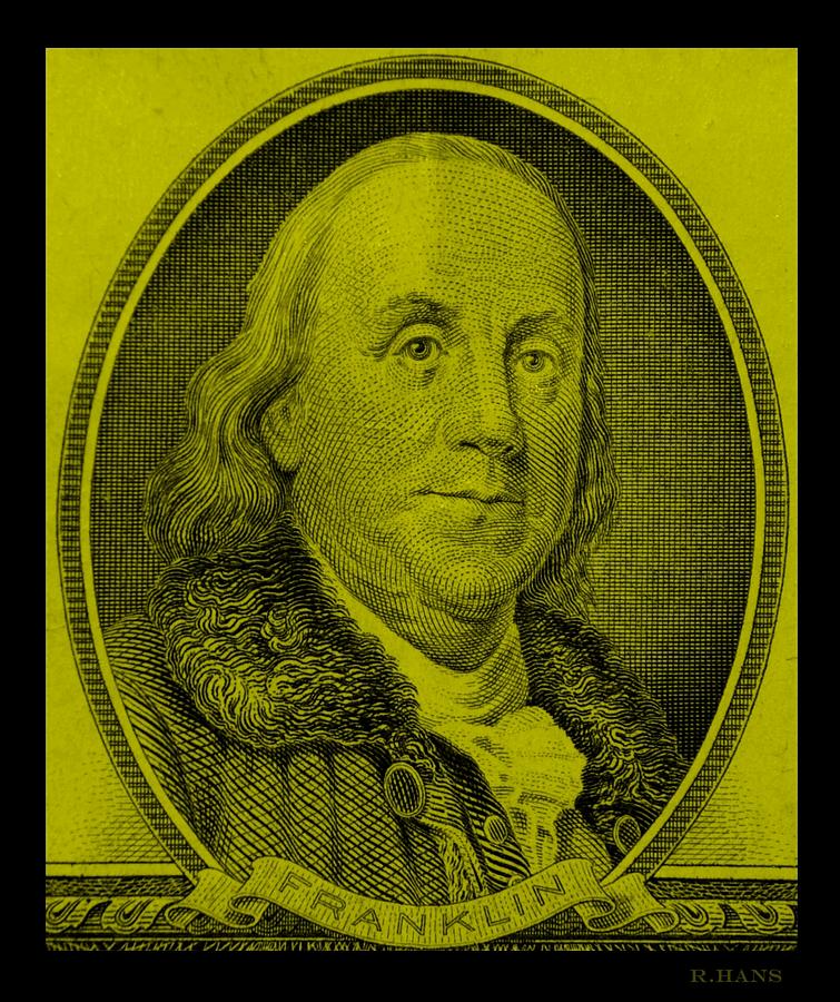 BEN FRANKLIN in YELLOW Photograph by Rob Hans