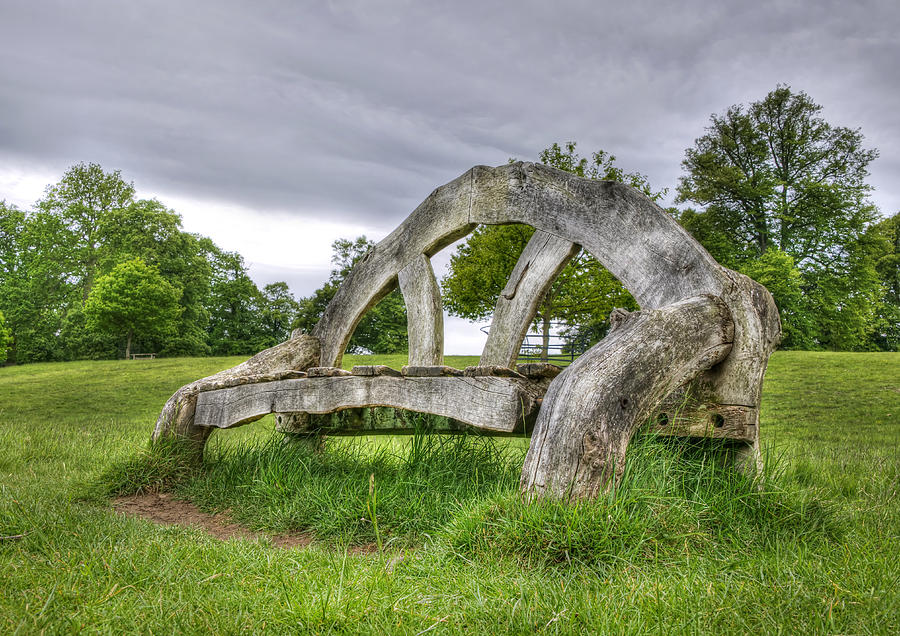 Bench  Photograph by Gouzel -