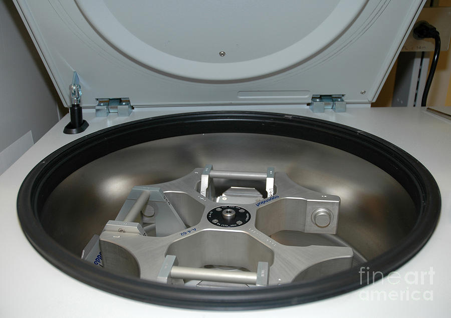 Benchtop Centrifuge Photograph by Science Source