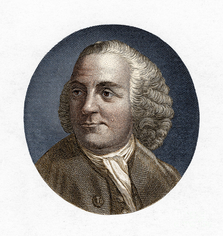 Benjamin Franklin, American Polymath Photograph by New York Public Library