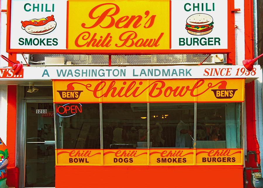 Bens Chili Bowl 2 Photograph by Claude Taylor