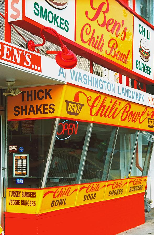 Bens Chili Bowl Photograph by Claude Taylor