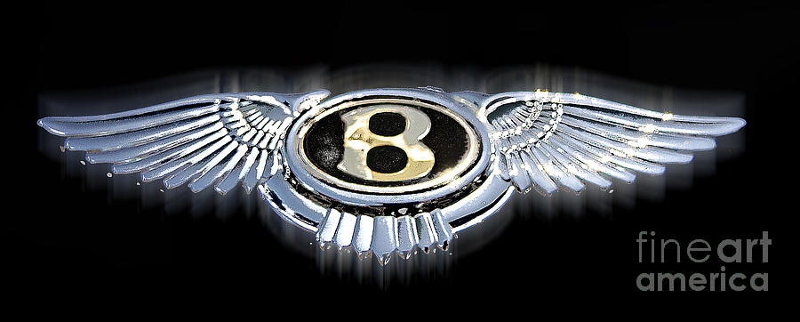 Bently Emblem 1 Photograph by Tom Griffithe