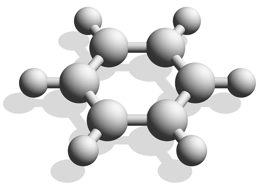 Бензол рисунок молекулы