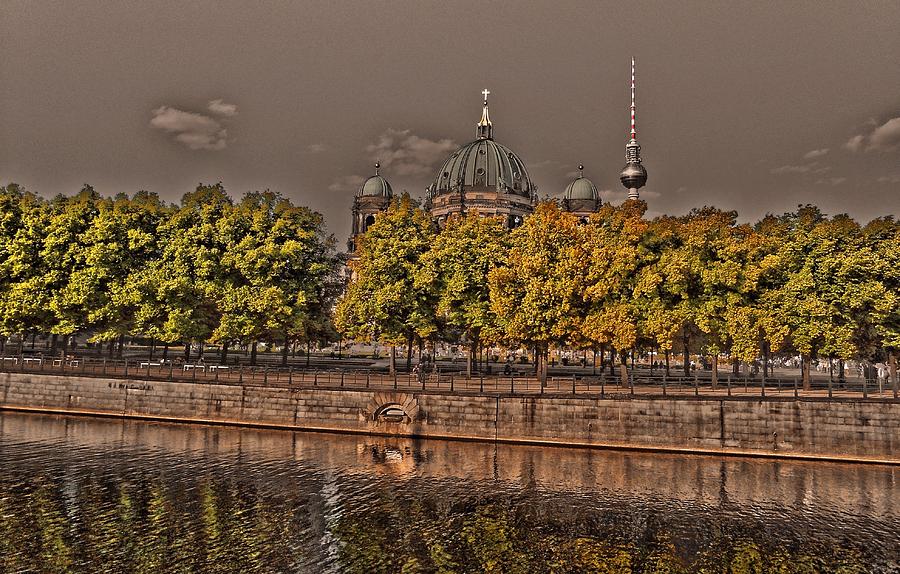 Berlin Photograph - Berlin Cathedral ... by Juergen Weiss