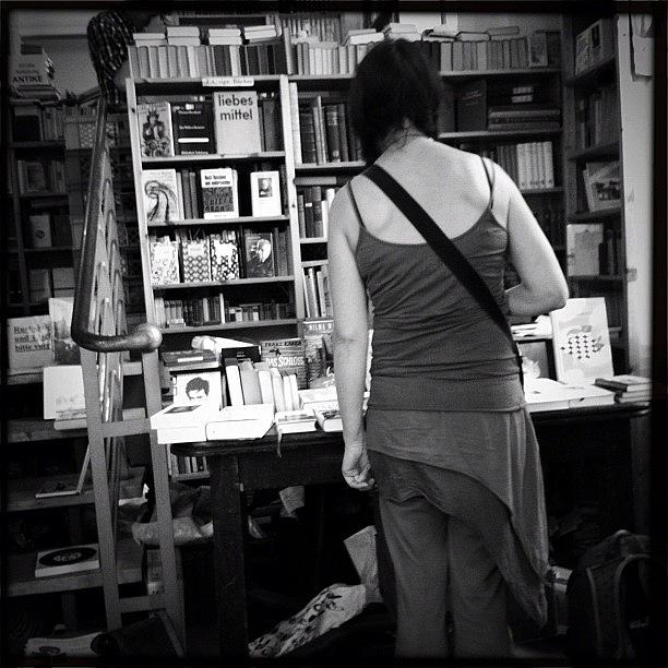 Jane Photograph - Berlin Kreuzberg. Bookworms Heaven In by Uwa Scholz