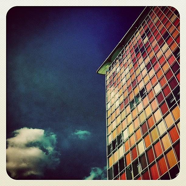 Berlin Mitte/kreuzberg. Blue Sky Over Photograph by Uwa Scholz