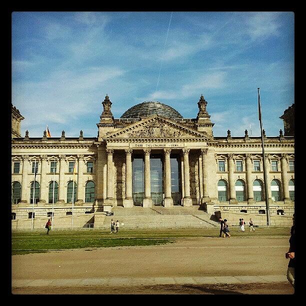 Berlin Photograph - #berlin #reichstag #germany #tour by Alexandra Gerakin