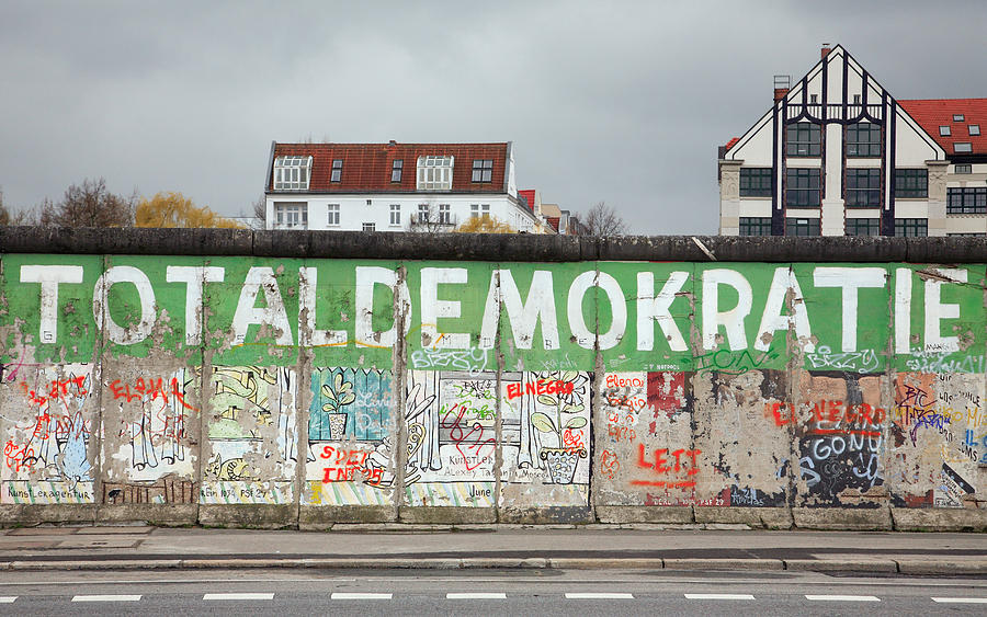Berlin Wall Photograph by David Harding