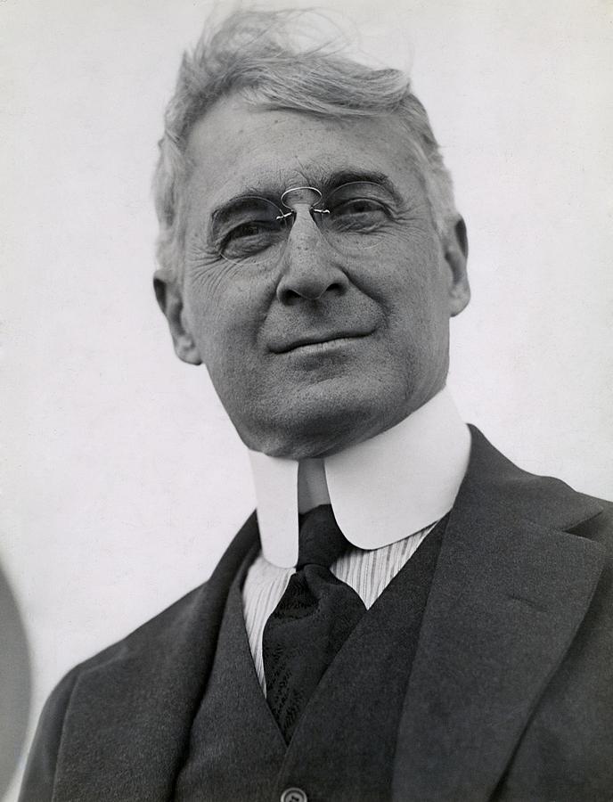 Bernard Baruch 1870-1965 Built Photograph by Everett - Fine Art America