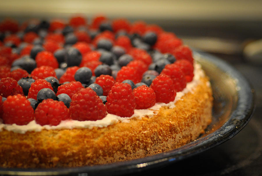 Berry Cake Photograph by Ronda Broatch